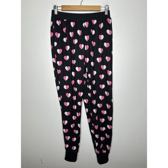 Kate Spade New York Women's 2-Pc. Heart Print Velour Pajama Set Size Small - Picture 7 of 15